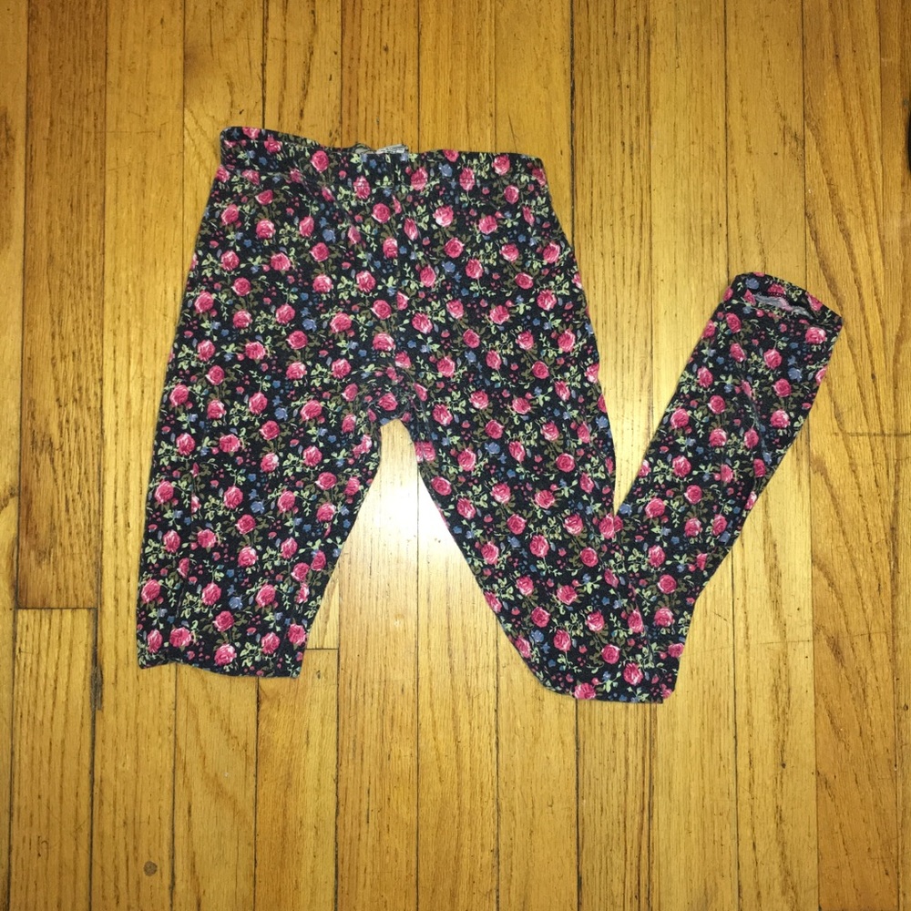 Active Basics Floral Multi-Colored Leggings CCO